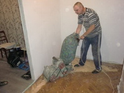 Простая циклевка паркета