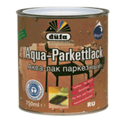 Лак Dufa Aqua-Parkettlack (2,5 л) бесцветный глянцевый
